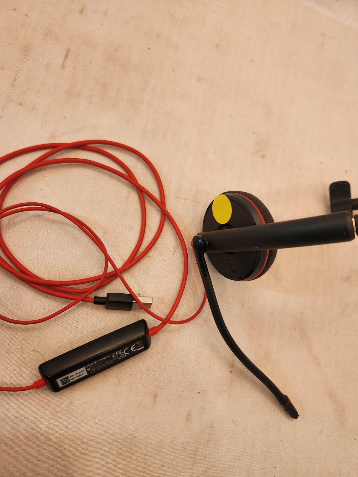 Plantronics C3210 USB Headset, On-Ear Mono Wired Headset