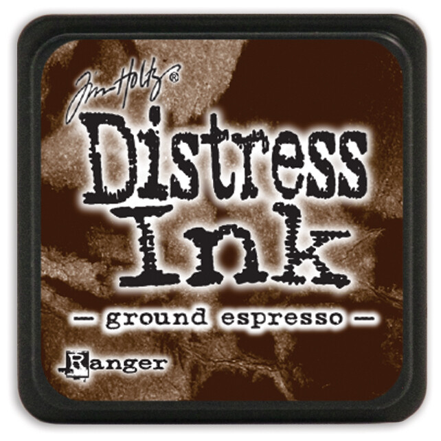 Ranger DMINI-47353 Distress Mini Ink Pad-Ground Espresso