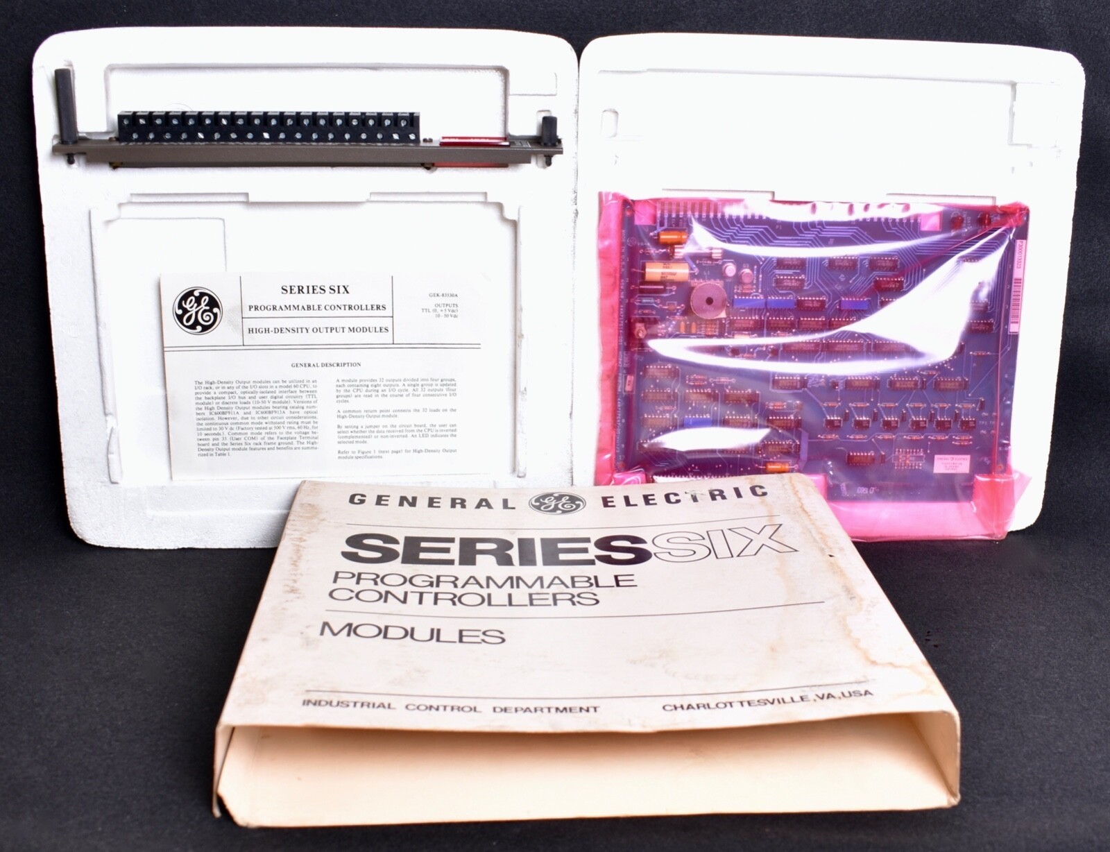 GE General Electric Fanuc HD Output Module Series Six IC600BF913B