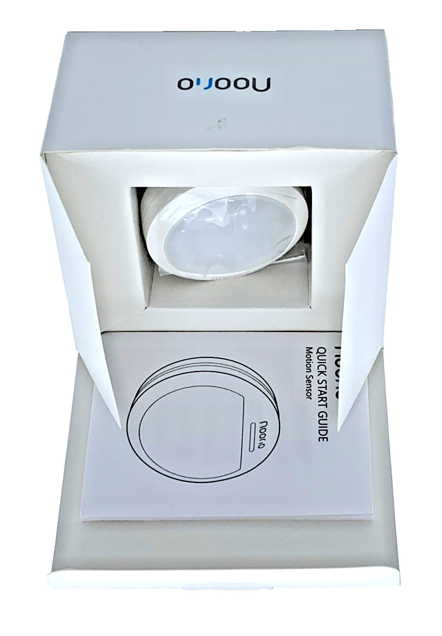 Noorio Home Security Motion Sensor Accurate Alerts White Requires Hub New In Box