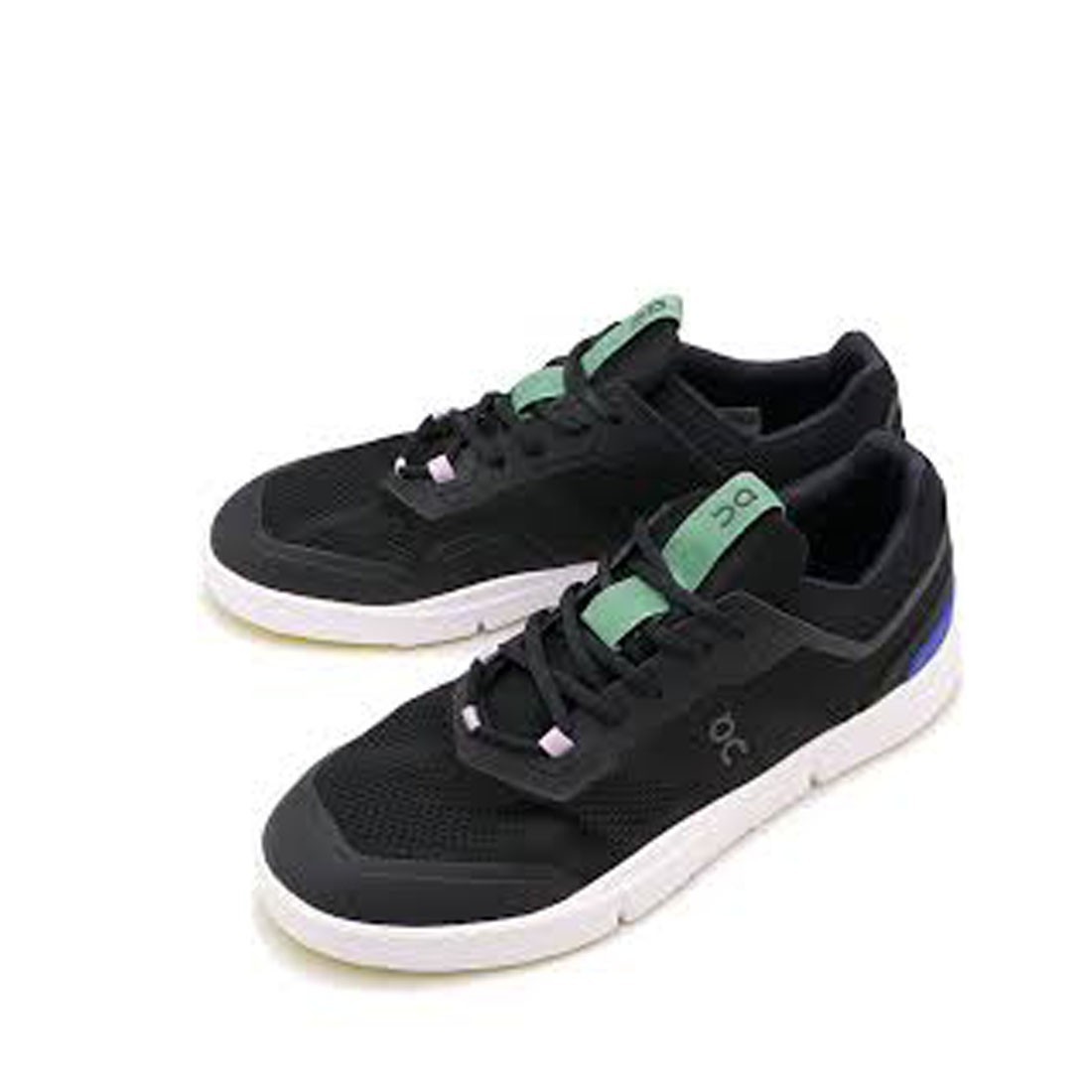 On Running THE ROGER Spin Men's Tennis Sneaker Black Indigo Size 8 New w/Box