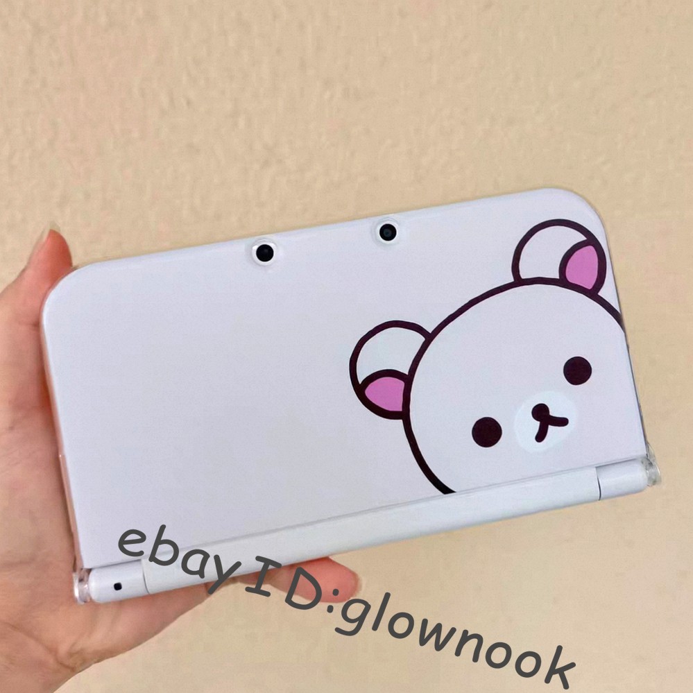 Hot Kawaii Cute Rilakkuma Pink Case Cover shell for Nintendo serie console parts