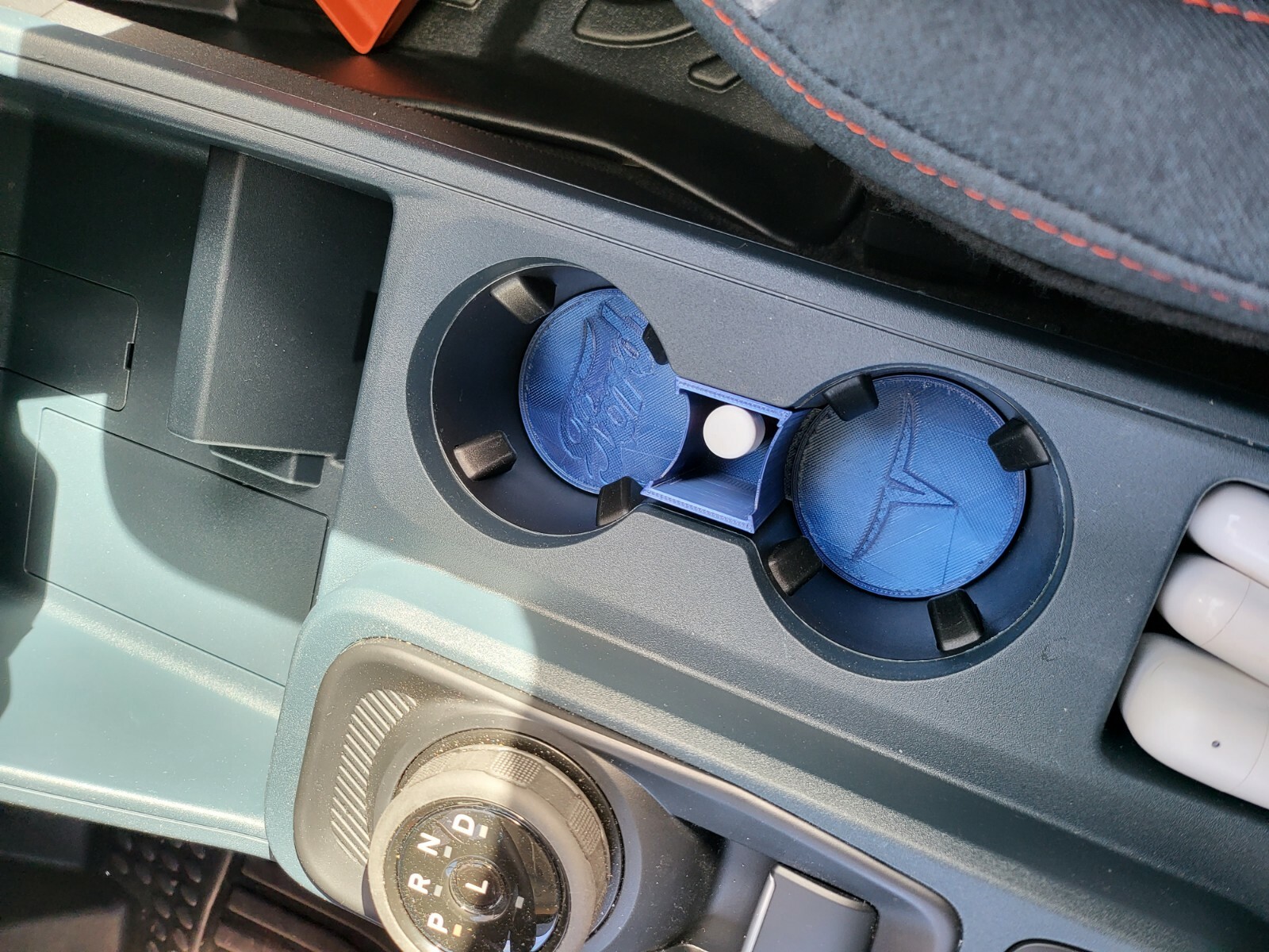 Ford Maverick 2022 Cup Holder Insert Trim cubby with ford & maverick logo