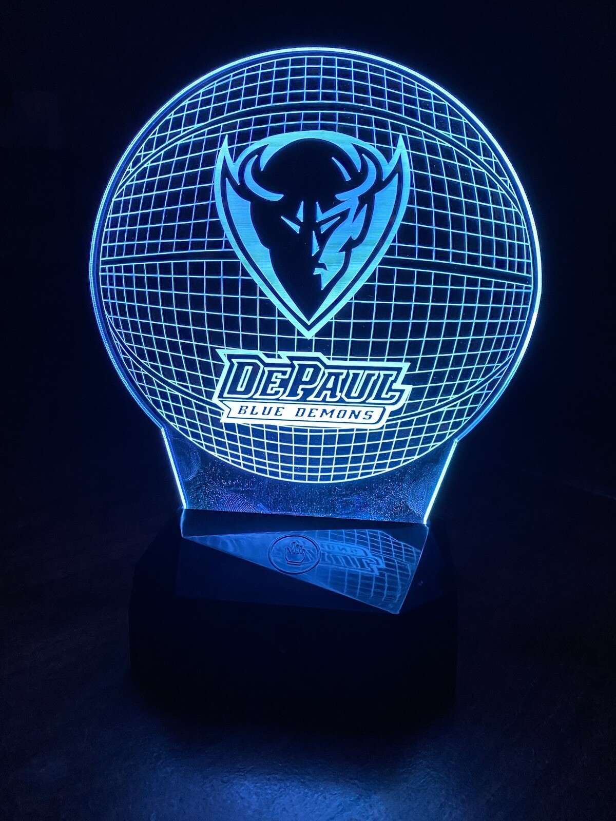 Depaul Blue Demons basketball light