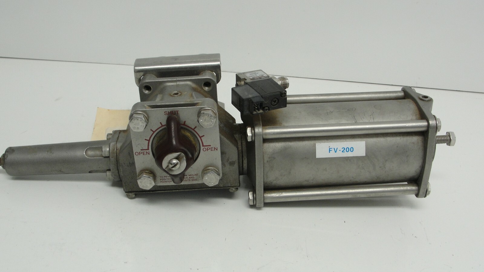Keystone Morin 795-006U-S080 stainless steel actuator 120 psi max 300 degree f