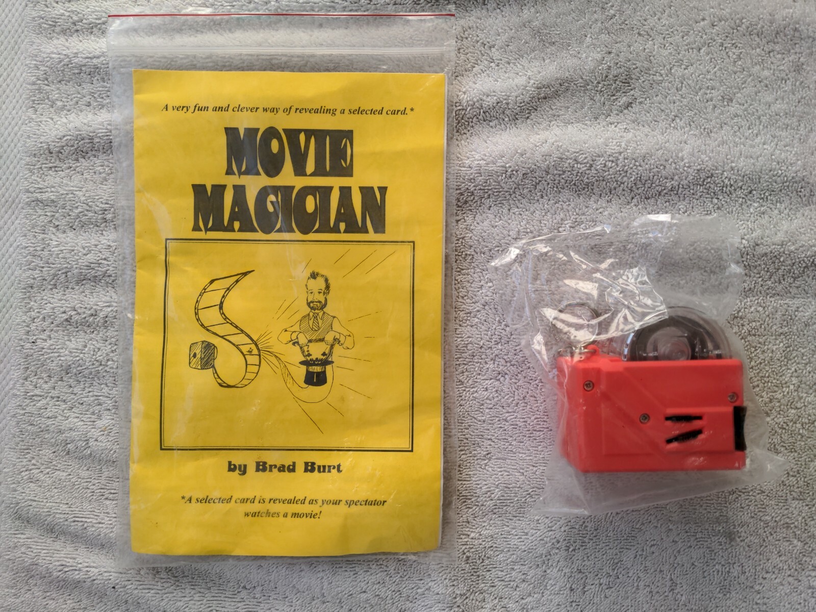NEW Brad Burt Original Movie Magician Motion Picture Card Reveal SEALED