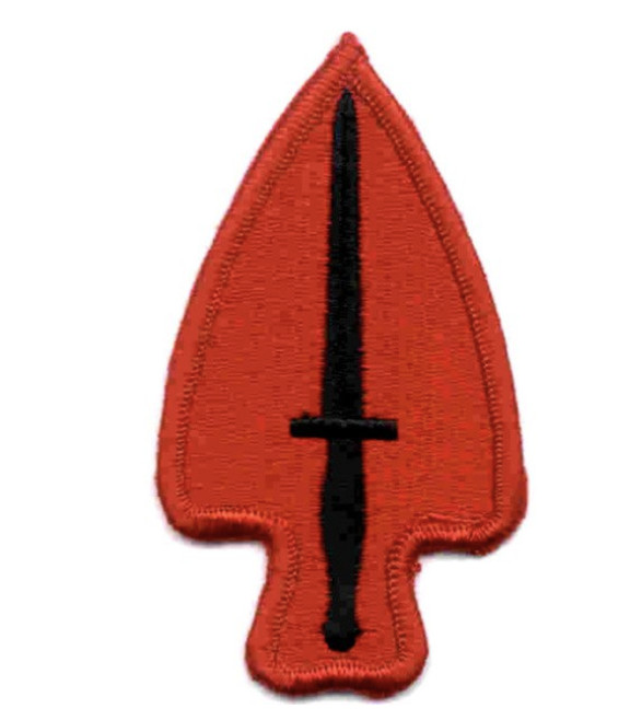 3" ARMY SOCOM SPECIAL FORCES COMMAND EMBROIDERED PATCH