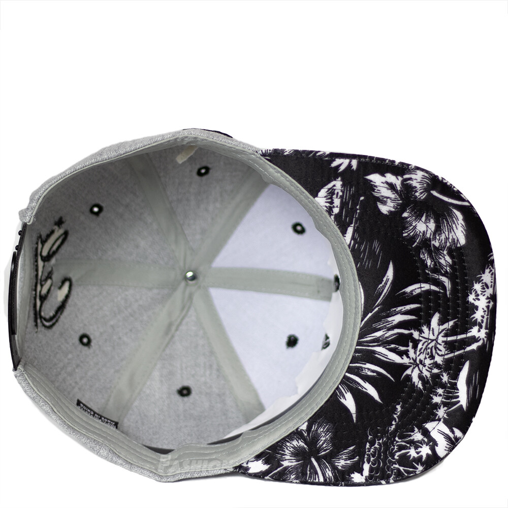 California Republic Baseball Cap Hat Hawaii Floral Snapback Adjustable Flat Men