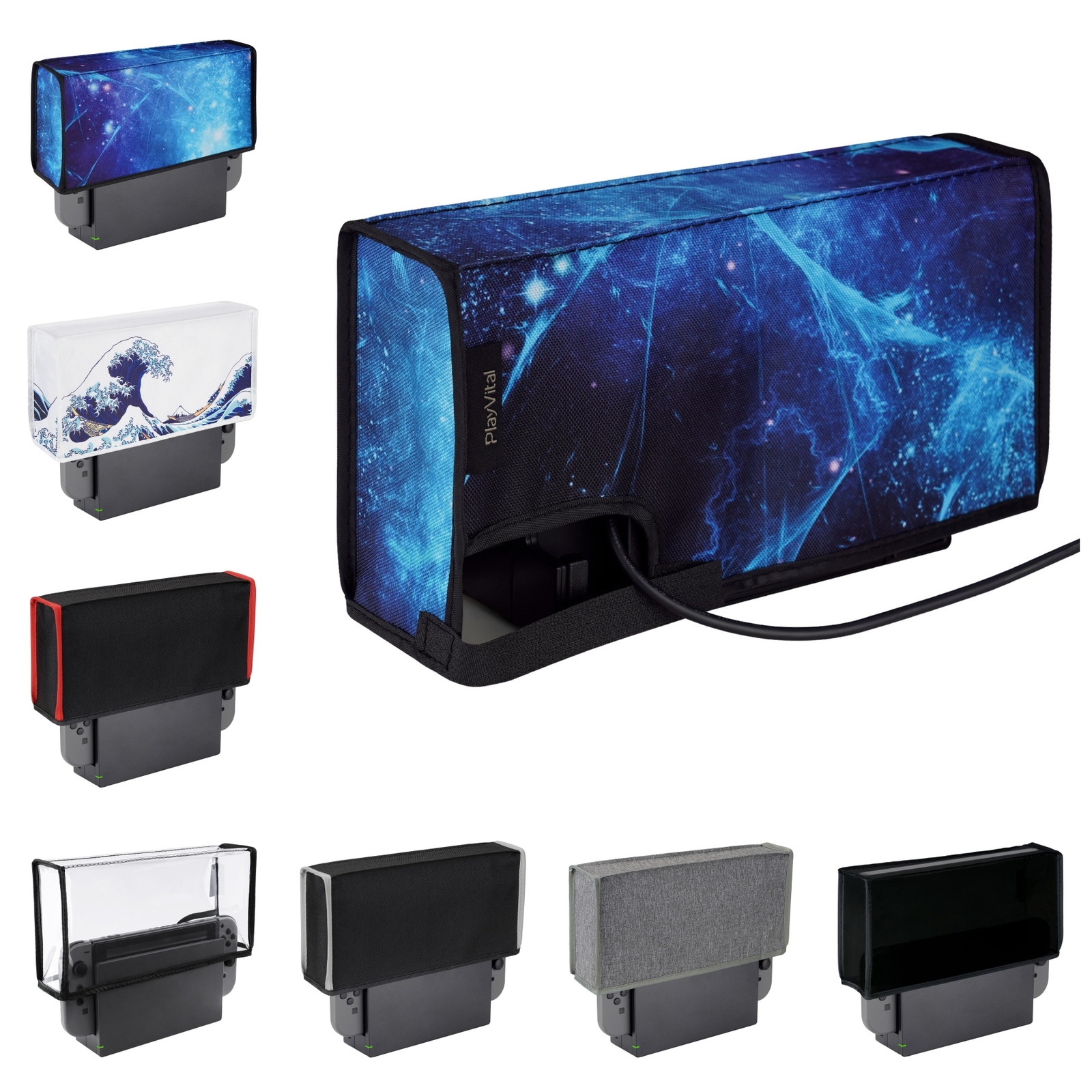 Nylon Dust Guard Scratch Waterproof Cover for Nintendo Switch/OLED Charging Dock