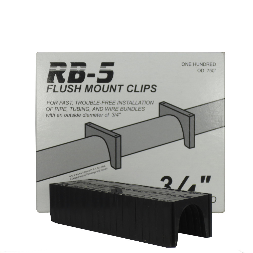 (100) 5/8" PEX Flush Mount Clips F6OD Peter Mangone RB-5 CPVC
