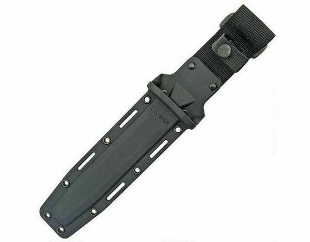 KABAR 1216S LARGE HARD SHEATH BLACK FITS MOST KABAR KNIVES WITH 7 in. BLADE
