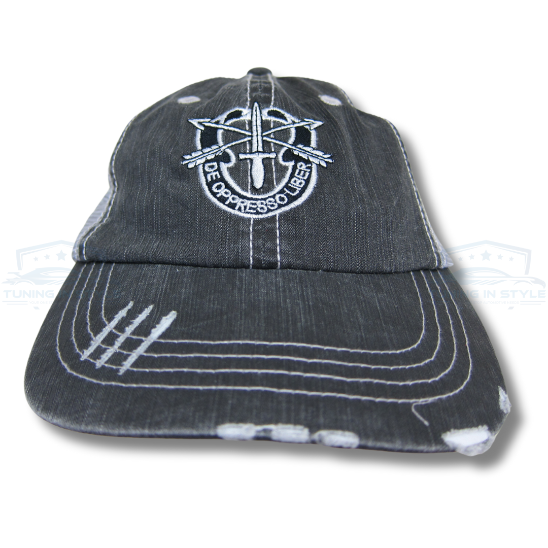 US Military Special Forces De Oppresso Liber Mesh Cap Hat Official Licensed