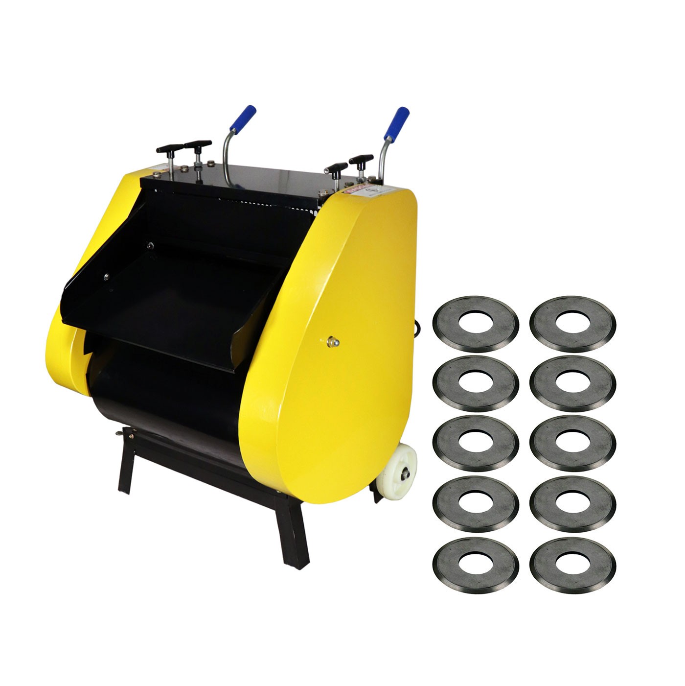 Steel Dragon Tools® WRA40R Auto Wire Striping Machine with 10 Cutting Wheels