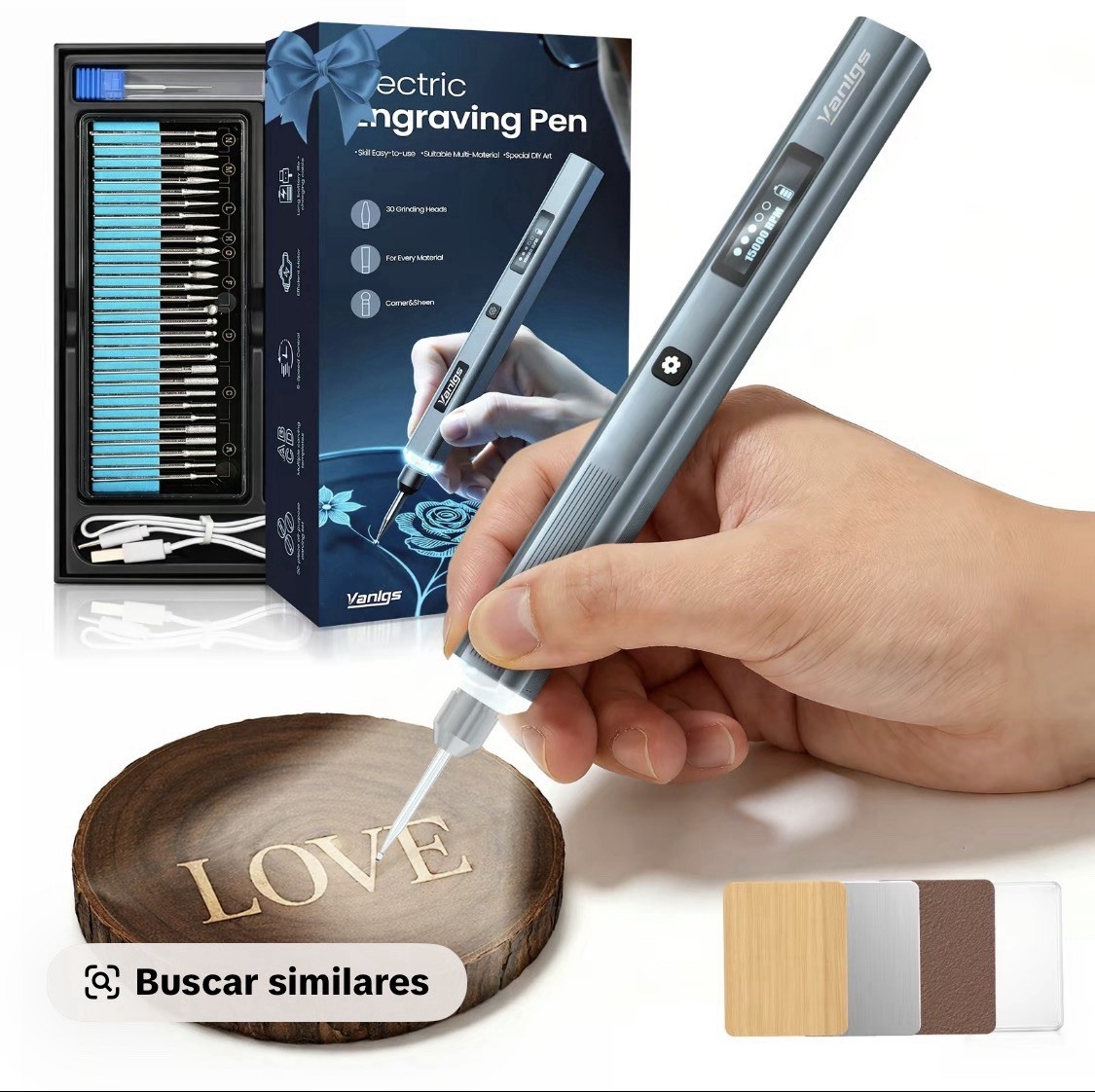 Cordless Rechargeable Engraving Pen