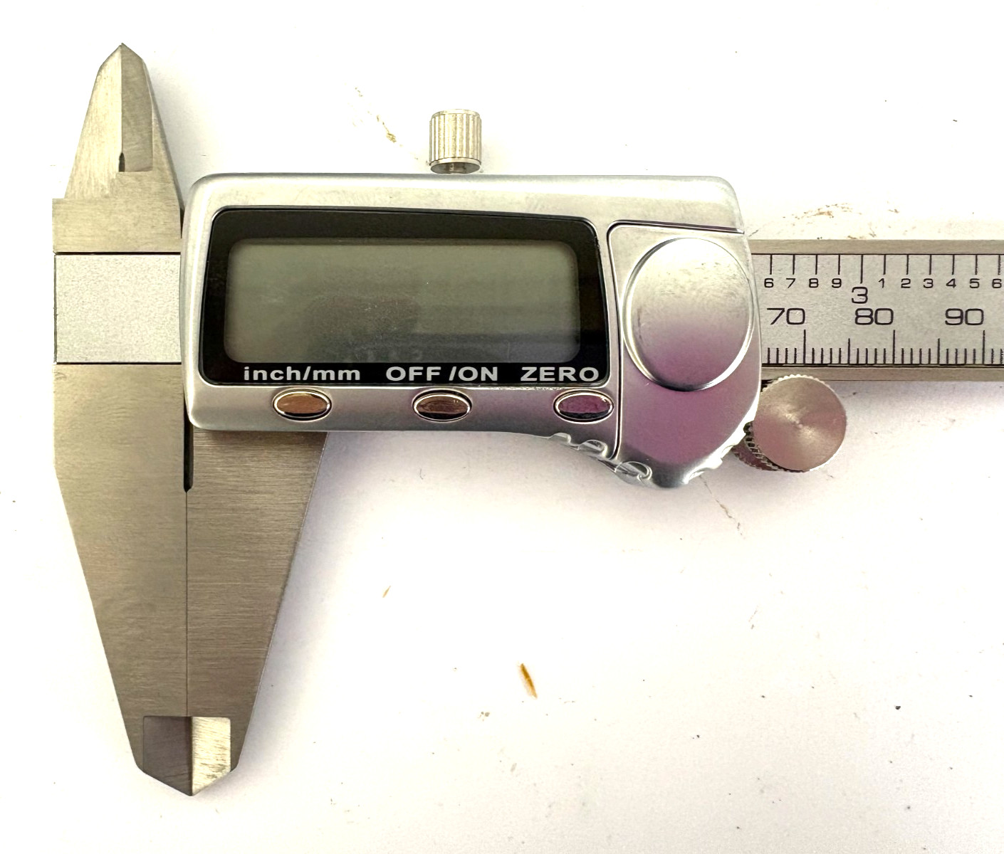 8" DIGITAL CALIPER ELECTRONIC STAINLESS INCH/METRIC WITH CASE