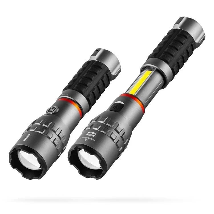 NEBO SLYDE King 4K Flashlight | Powerful 4000 Lumen LED Flashlight & 1000 Lumen