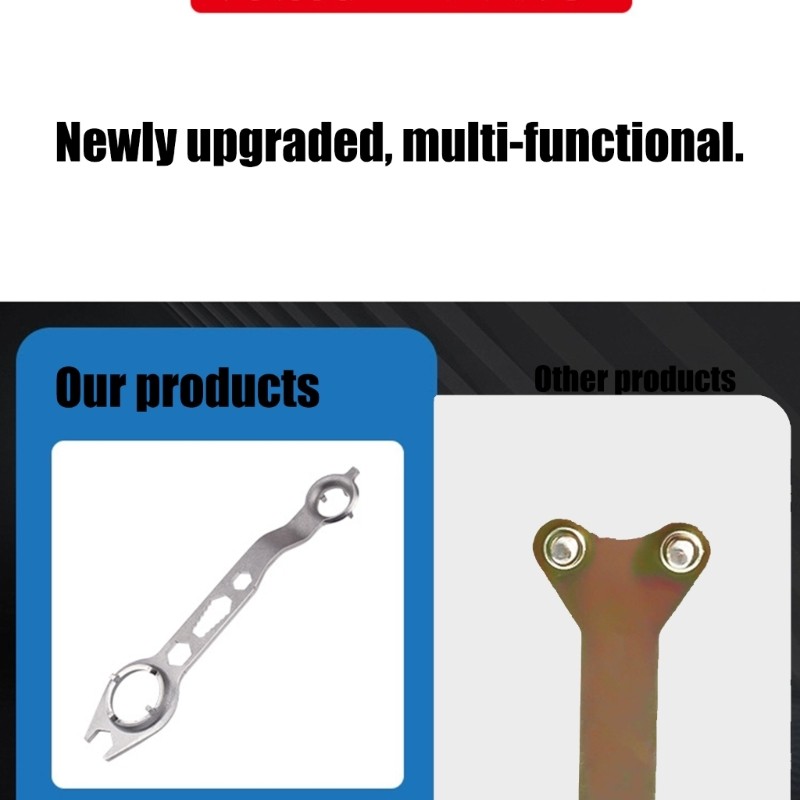 Angle Grinders Spanner Wrench 4 Claw Double Head Wrench Professional Maintenance