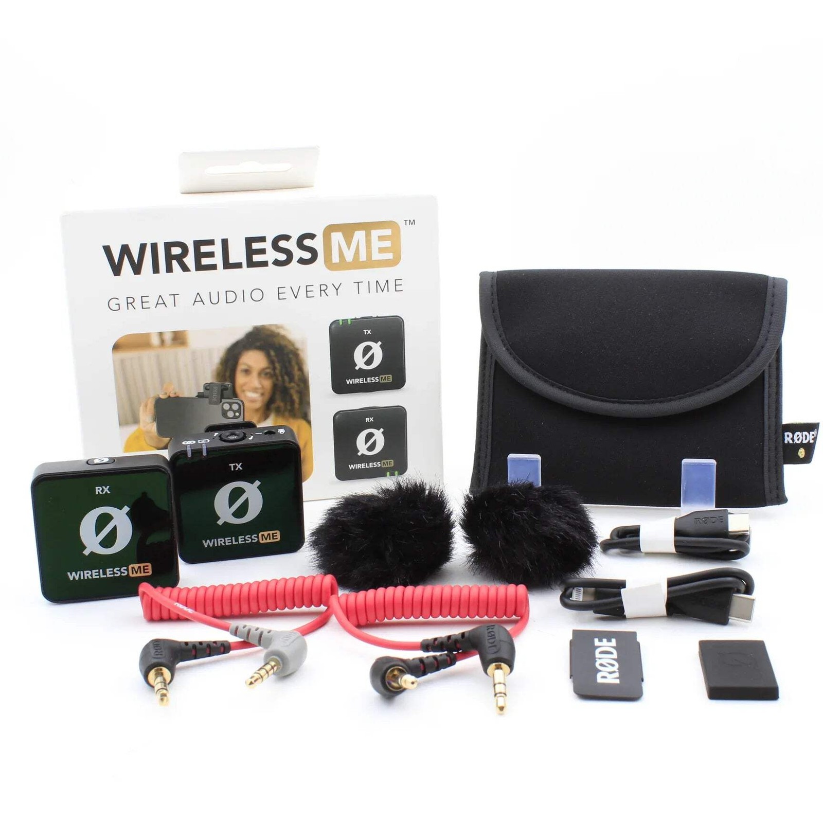 * OPEN BOX EXCELLENT * RODE Wireless ME Compact Digital Wireless Microphone Syst