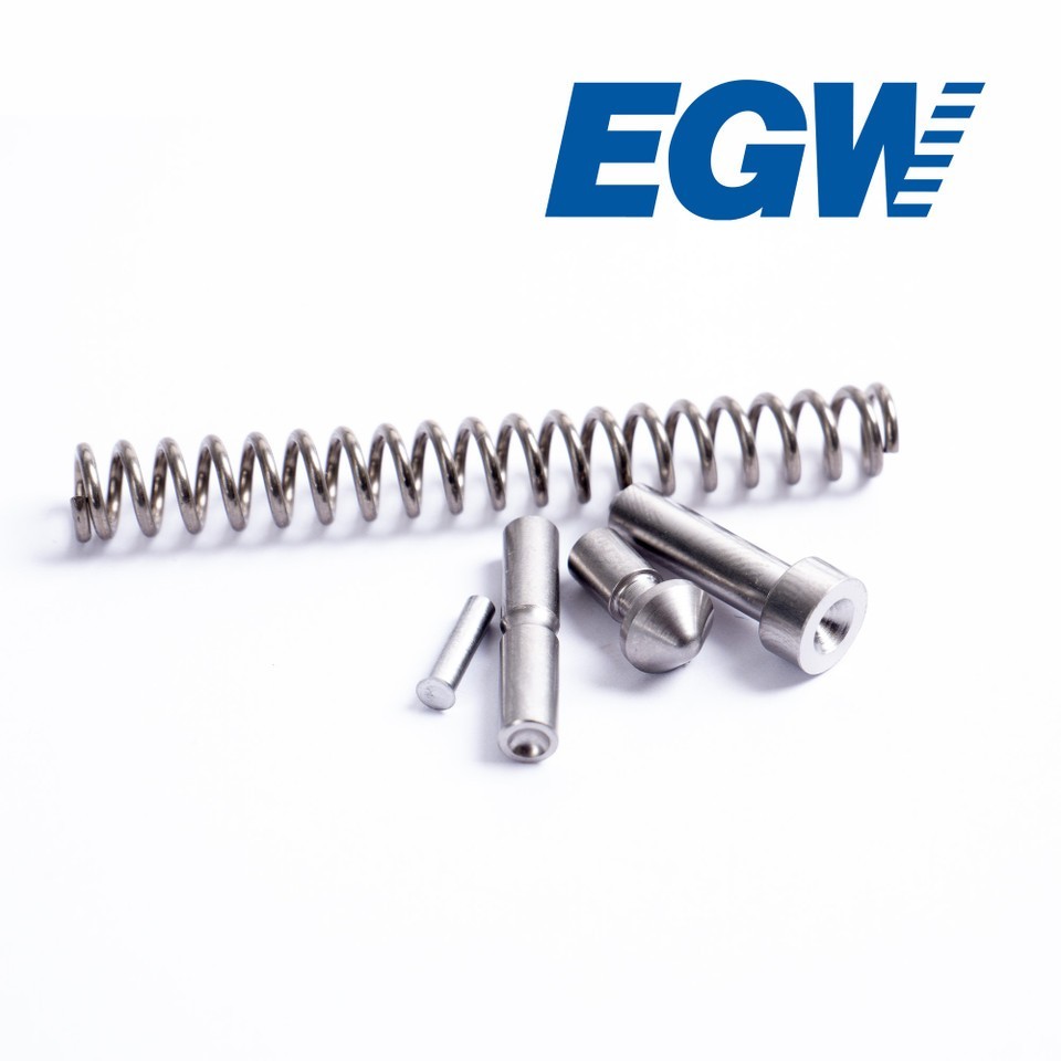 EGW Mainspring Housing Build Kit Stainless Steel (19 lb Mainspring)