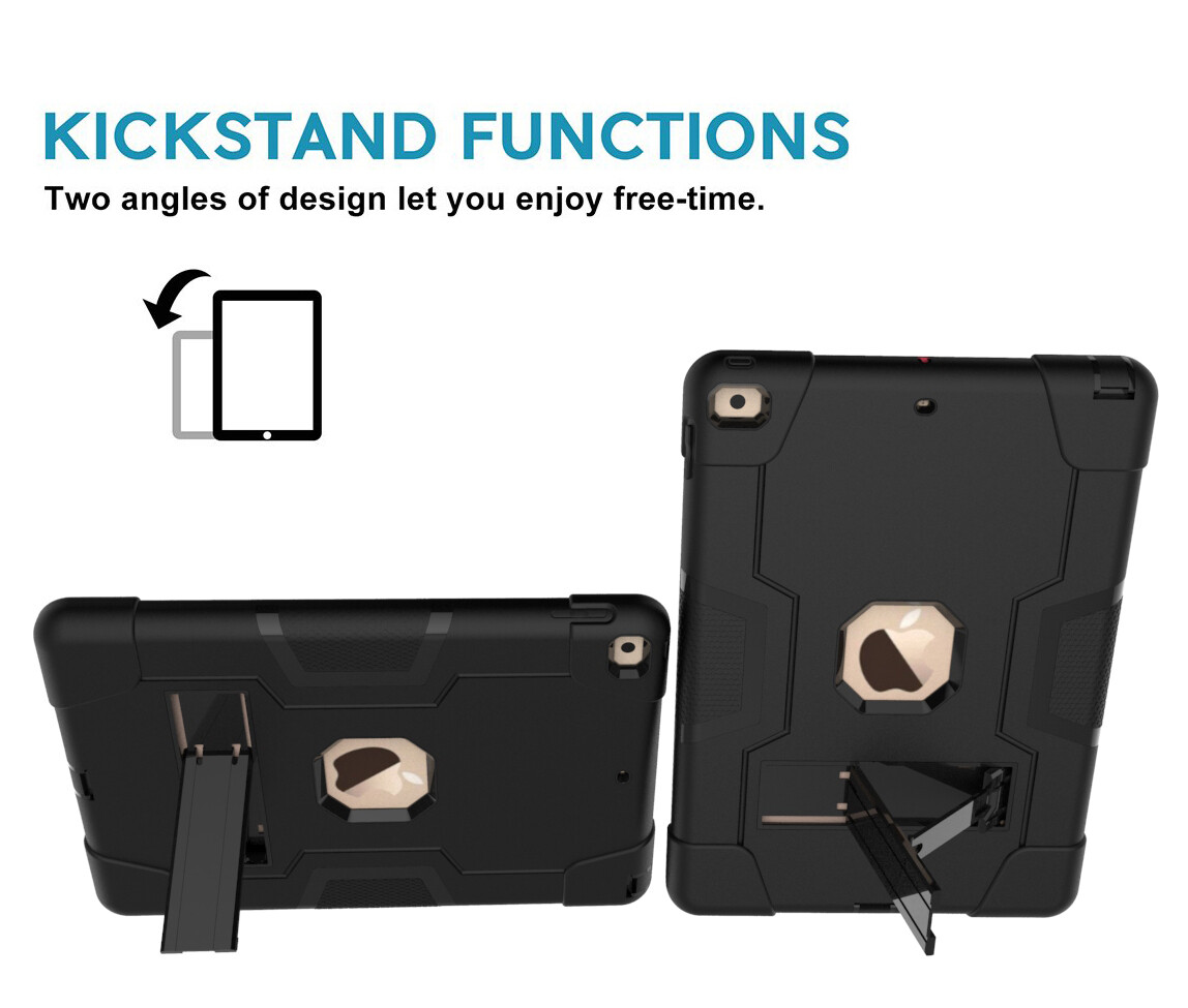 For iPad Mini 1 2 3 4 5 7.9"Gen Kids Hard Heavy Duty Shockproof Case Stand Cover