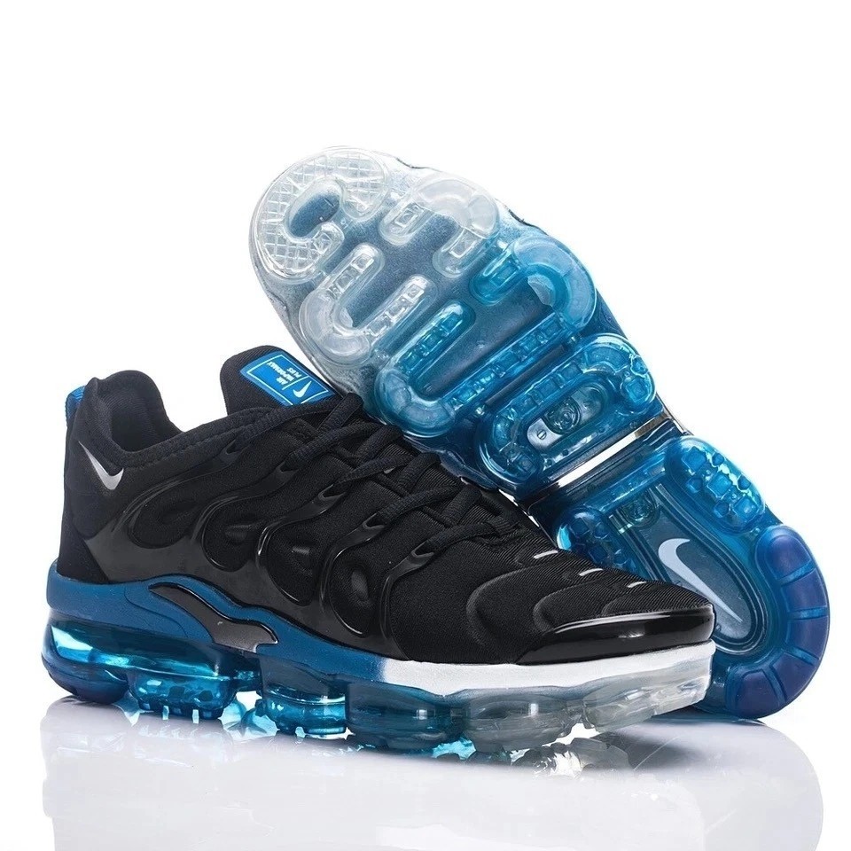 DS Nike Air VaporMax Plus TN Black and blue Men's sneakers free shipping