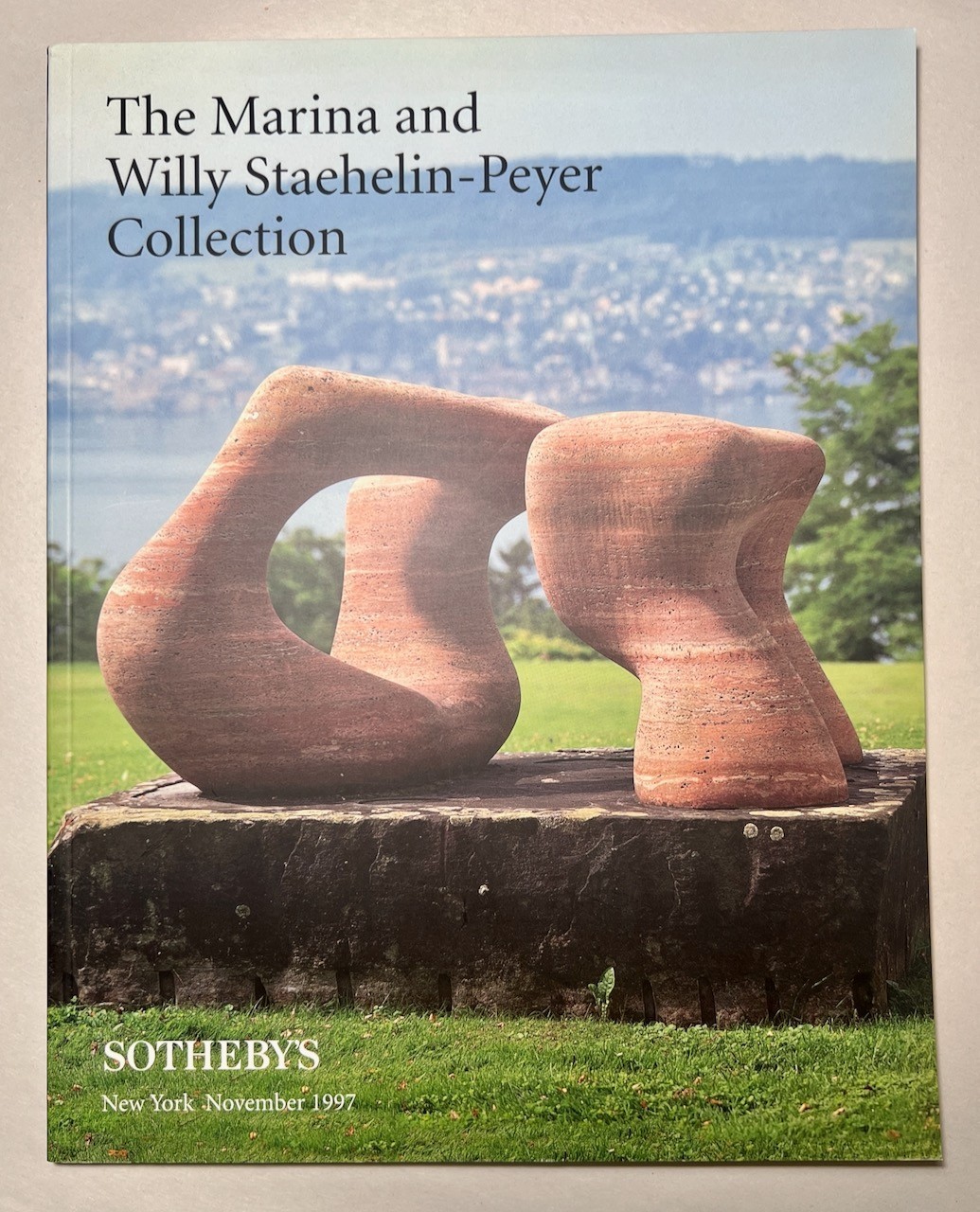 Sotheby’s Auction Catalog Marina Willy Staehelin-Peyer Collection 1997 Sculpture