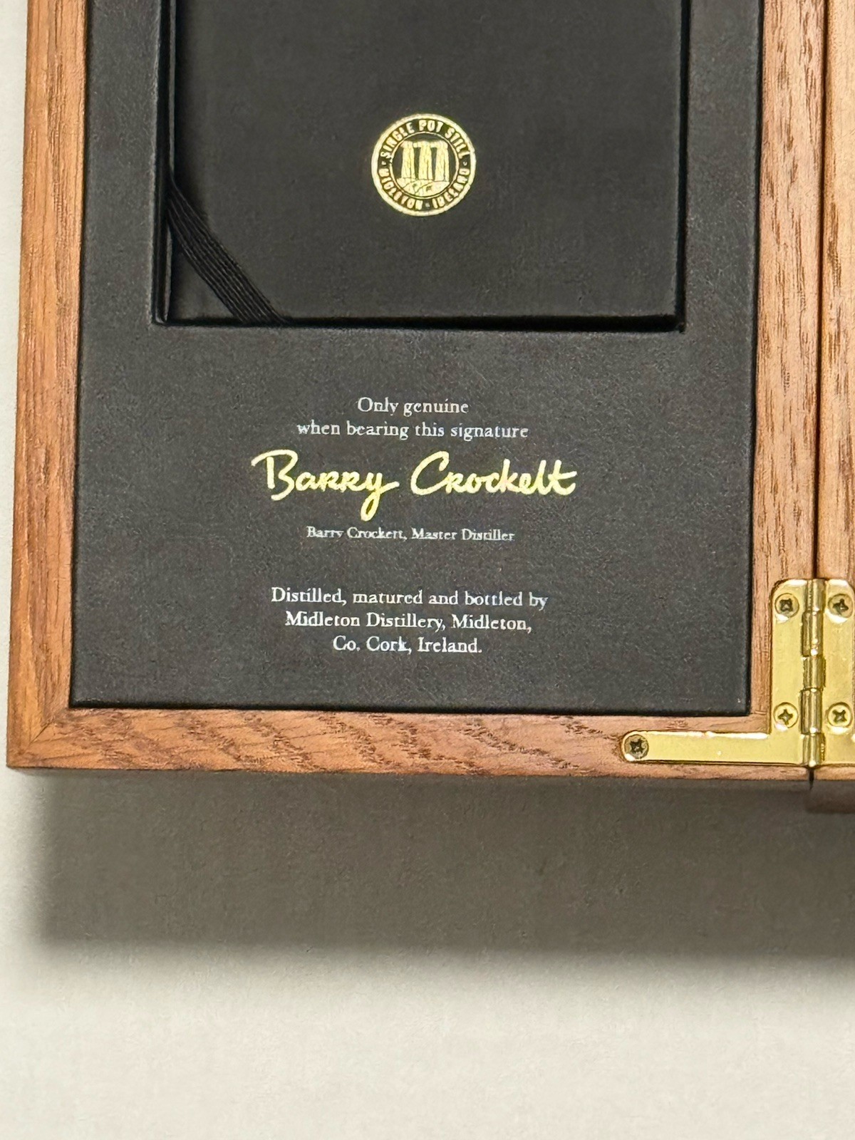 Midleton Barry Crockett Legacy – Wooden Presentation Box (EMPTY)