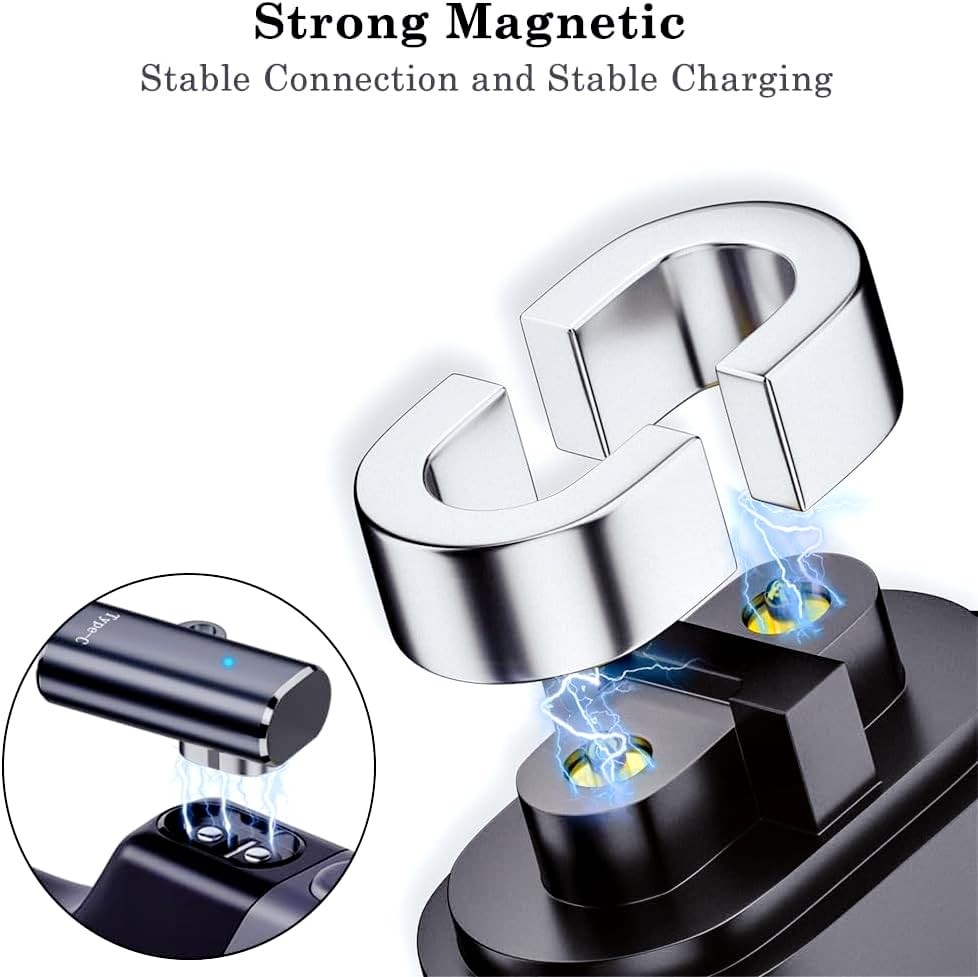 USB C Shokz Charging Cable Adapter (2 Pack) Type c Charger Cable to 2Pack Grey