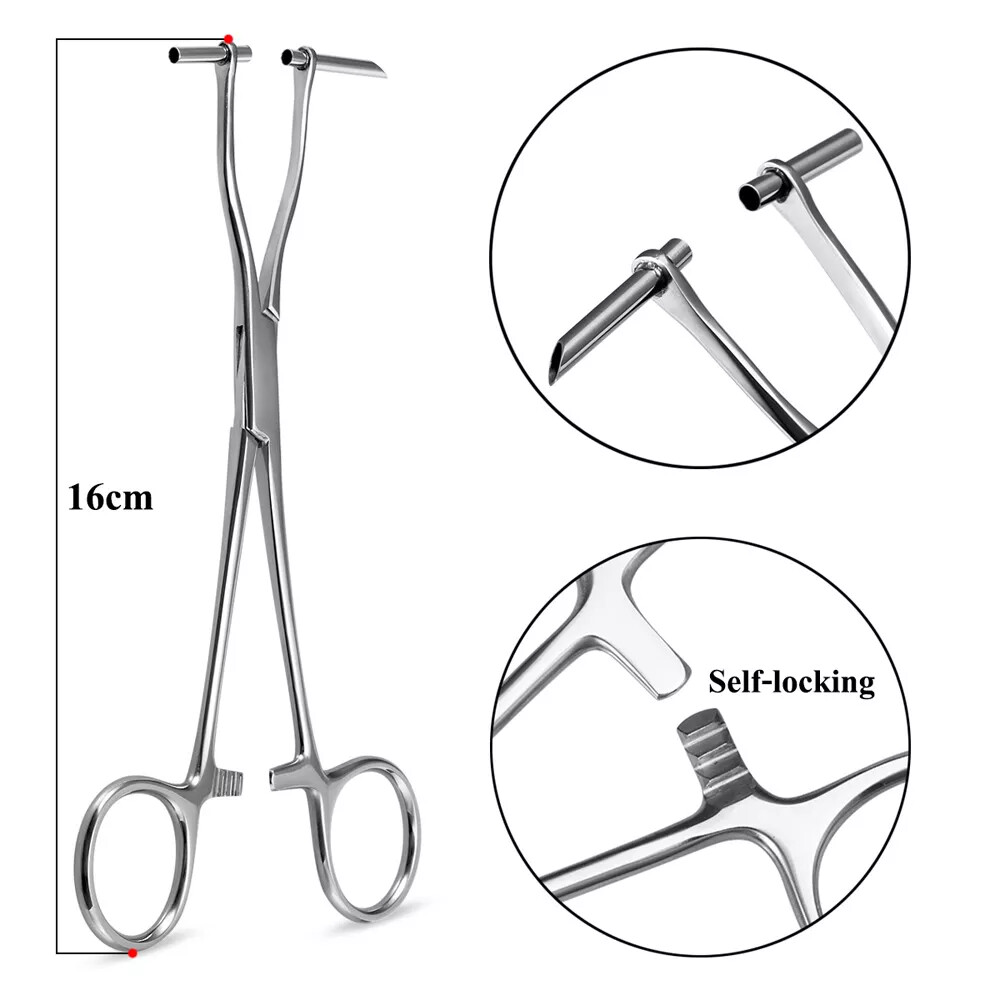 Septum Forceps 6" Body Piercing Surgical Tools