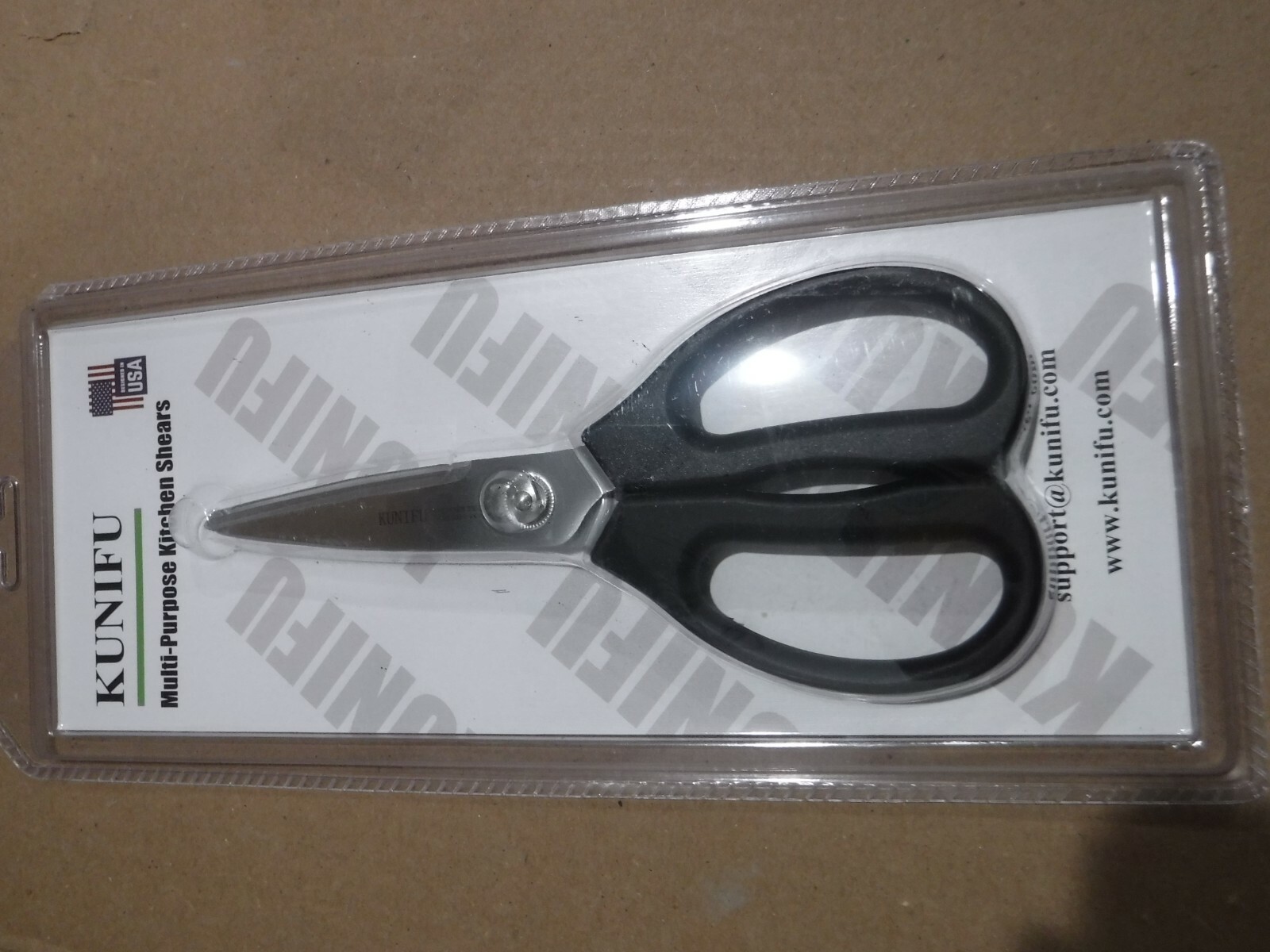 KUNIFO MULTI-PURPOSE KITCHEN SHEARS MODEL K-C-004 SIZE 8 Inch.NEW