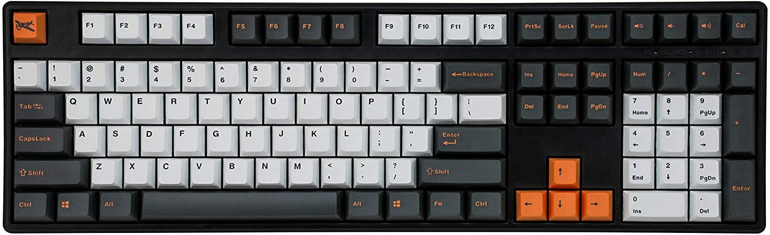 Mistel X-VIII Mechanical Keyboard with Cherry MX Switch, Full Size, USB Type C