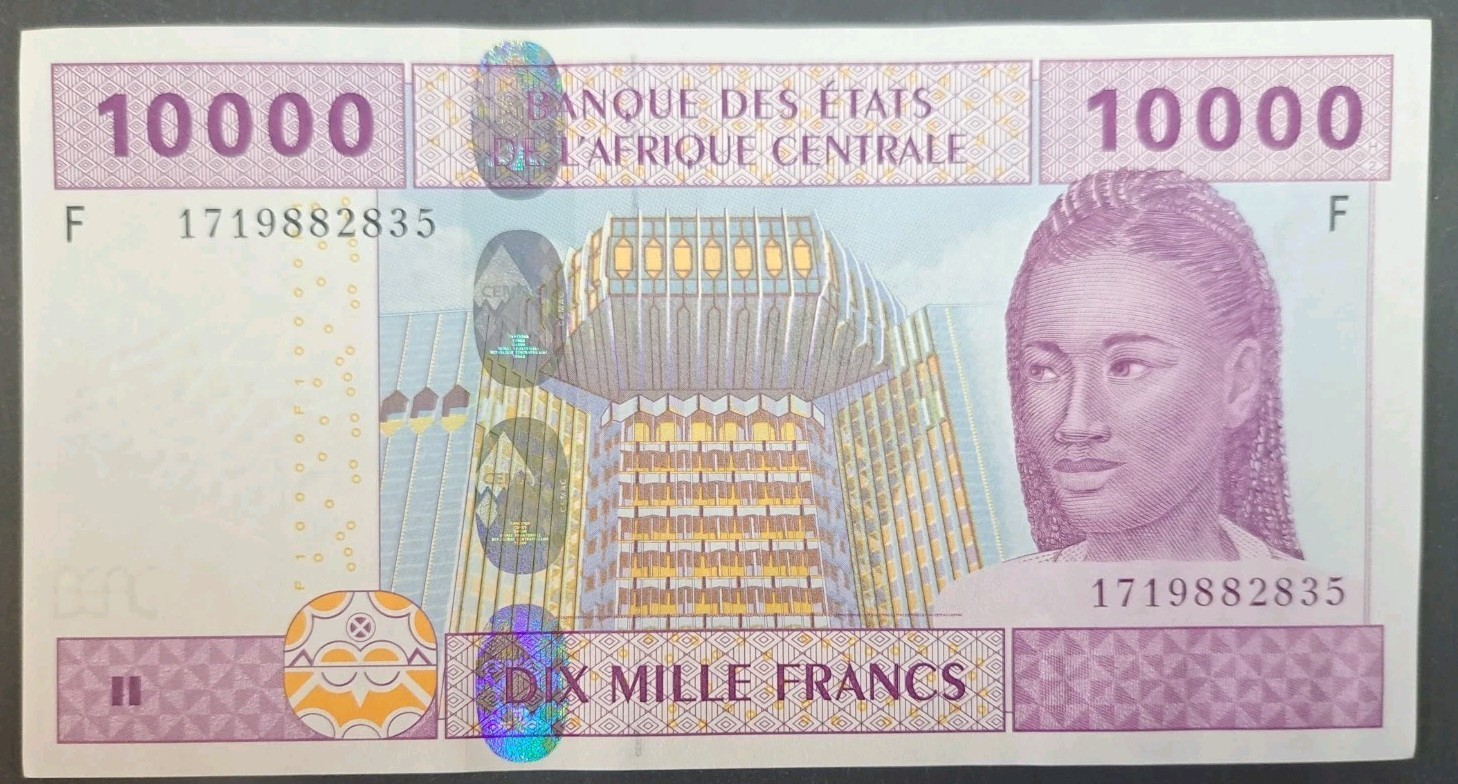 2002 Central African States 10000 Francs F=Equatorial Guinea P510f(d) 1719882835
