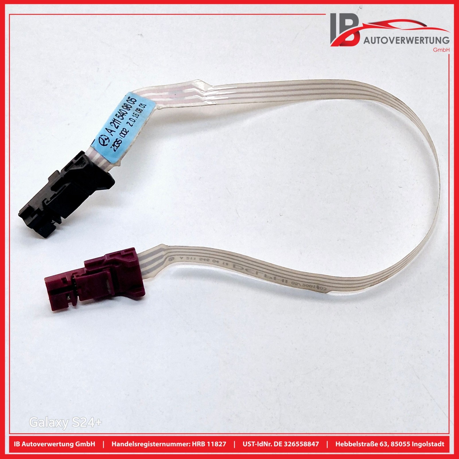 MERCEDES-BENZ CLS C219 W211 CABLE RAIN LIGHT SENSOR A2115409605 GENUINE