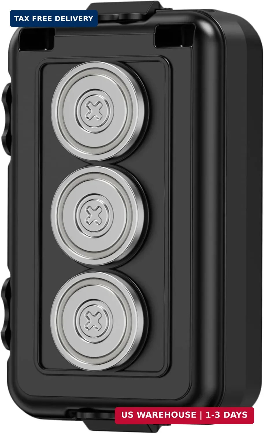Magnetic Key Box, Hide A Key Holder, Under Car Magnetic Key Storage, Waterproof