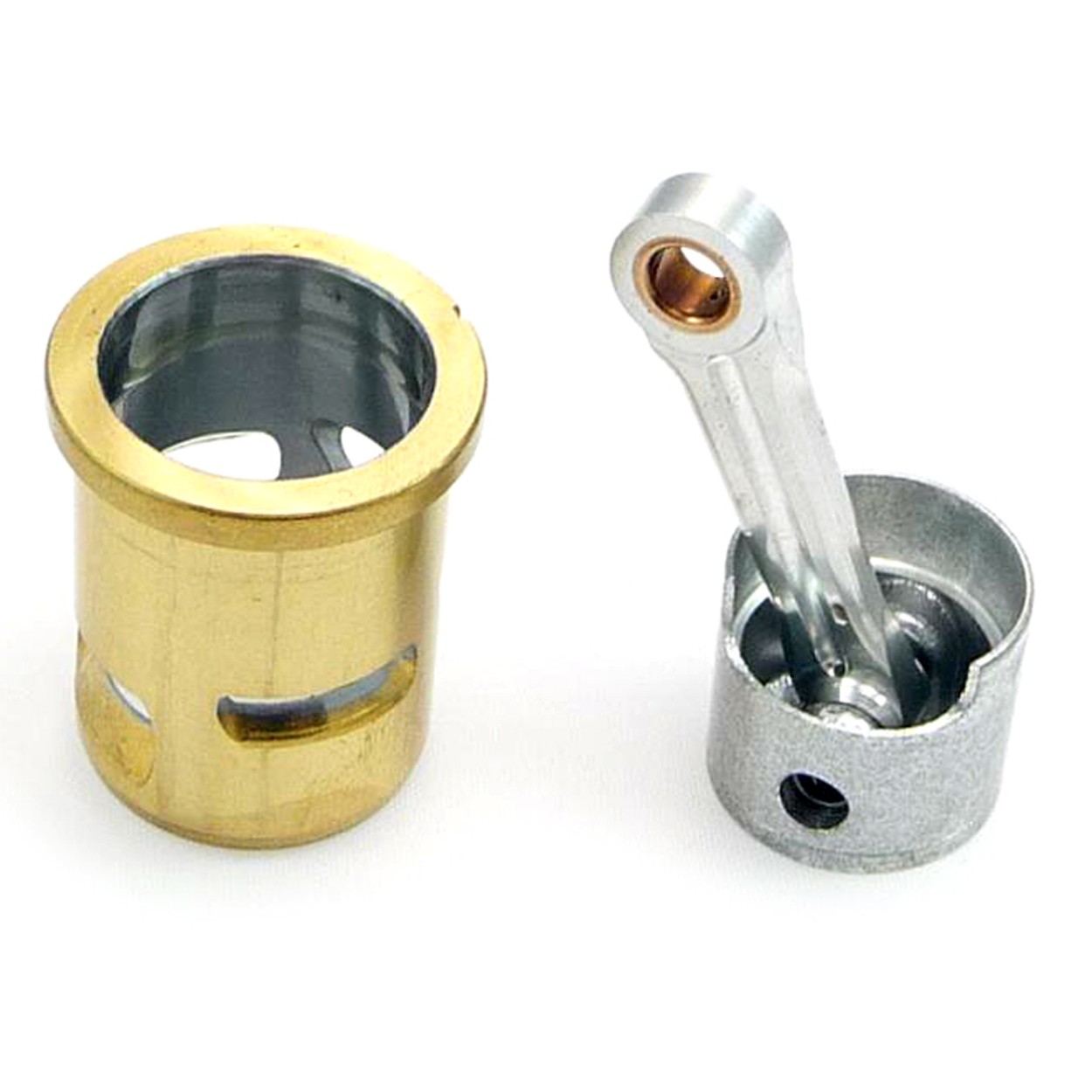 Traxxas TRX 3.3 *PISTON, CYLINDER SLEEVE, CONNECTING ROD w/BUSHING  & WRIST PIN