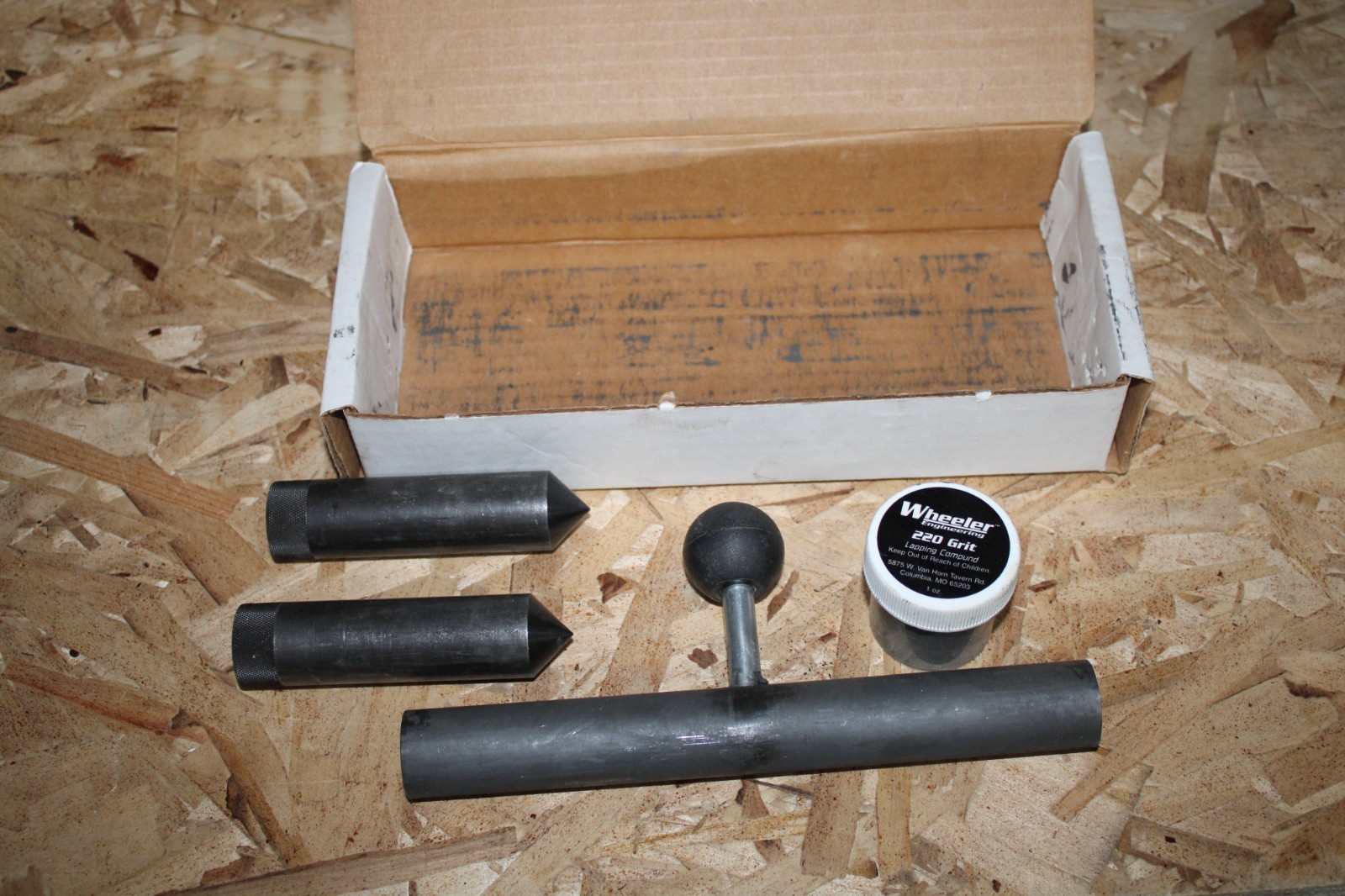 WHEELER ENGINEERING 204061 SCOPE RING ALIGHNMENT & LAPPING KIT 1" FREE SHIPPING