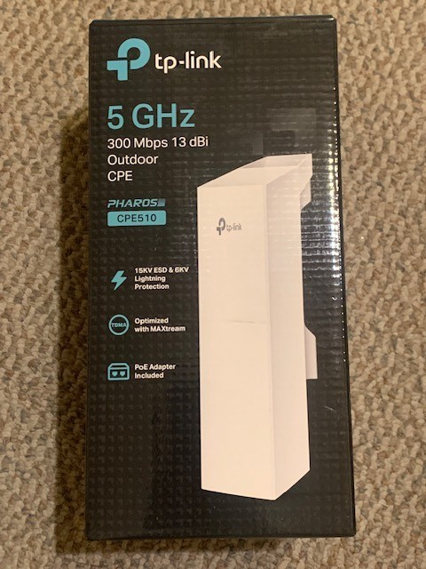 TP-Link CPE510 5GHz 300Mbps 13dBi Wireless N Access Point Outdoor - NEW