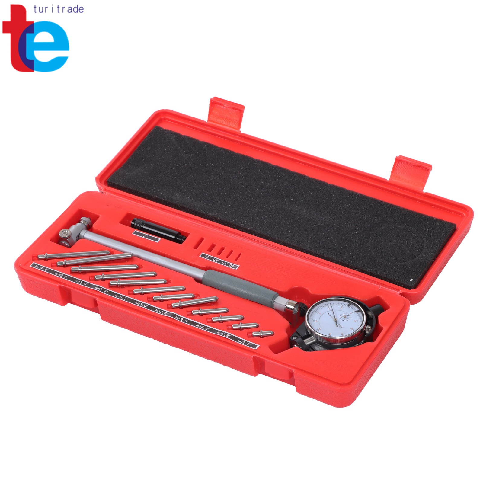Engine Cylinder 2" to 6" Dial Bore Gauge Gage Indicator Resolution 0.001"