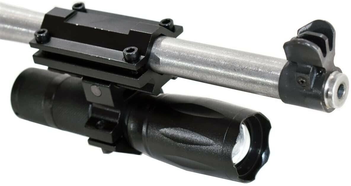 tactical flashlight with mount for Henry Homesteader hunting accessories.