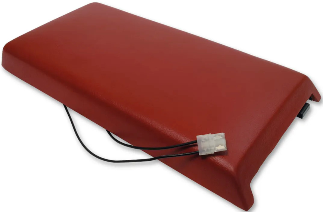 1986 - 1989 Corvette Center Console Compartment Door Lid Red+ Light C4 NEW