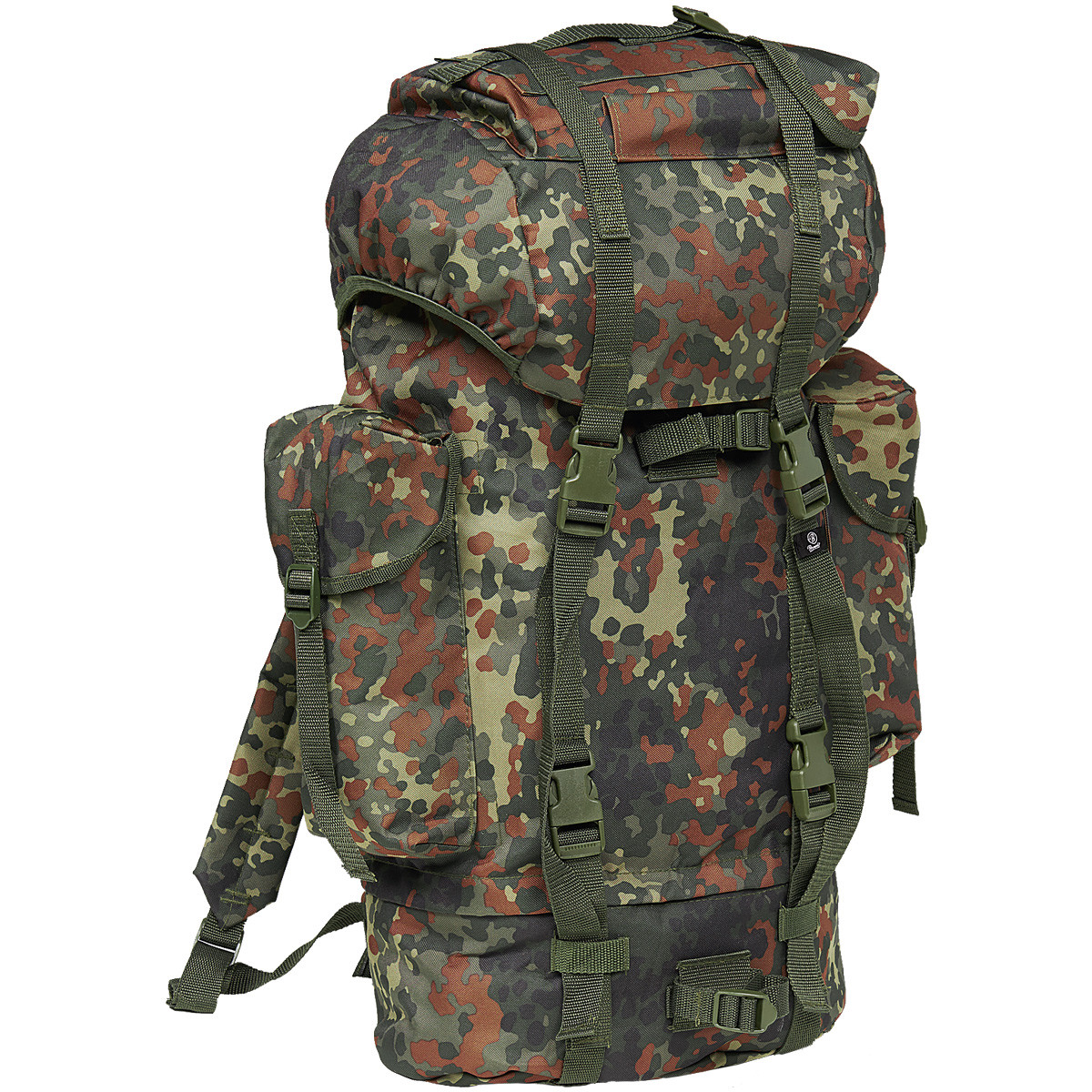Brandit Army Combat Backpack Tactical Hunting Military Pack 65l German Flecktarn