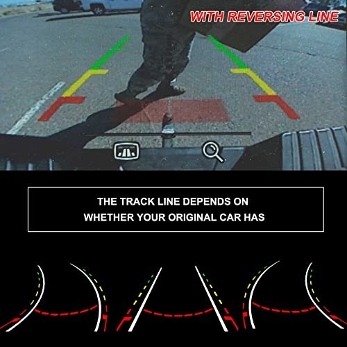 Backup Camera Rear View Camera Compatible with 2011 2012 2013 Dodge Durango