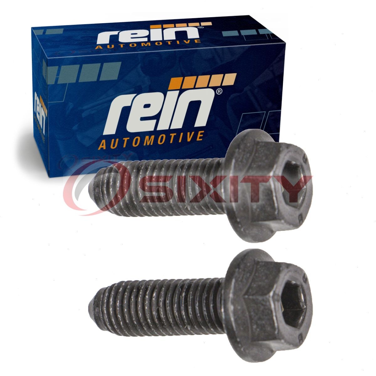 2 pc Rein Engine Coolant Thermostat Bolts for 2010-2014 Volkswagen Golf 2.0L rr