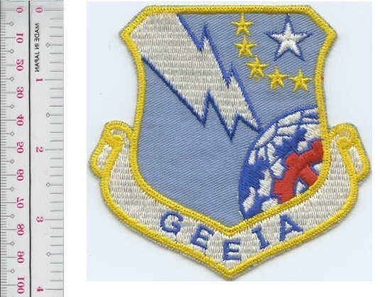 US Air Force USAF GEEIA Ground Electronics Engineering Installation Agency Patch