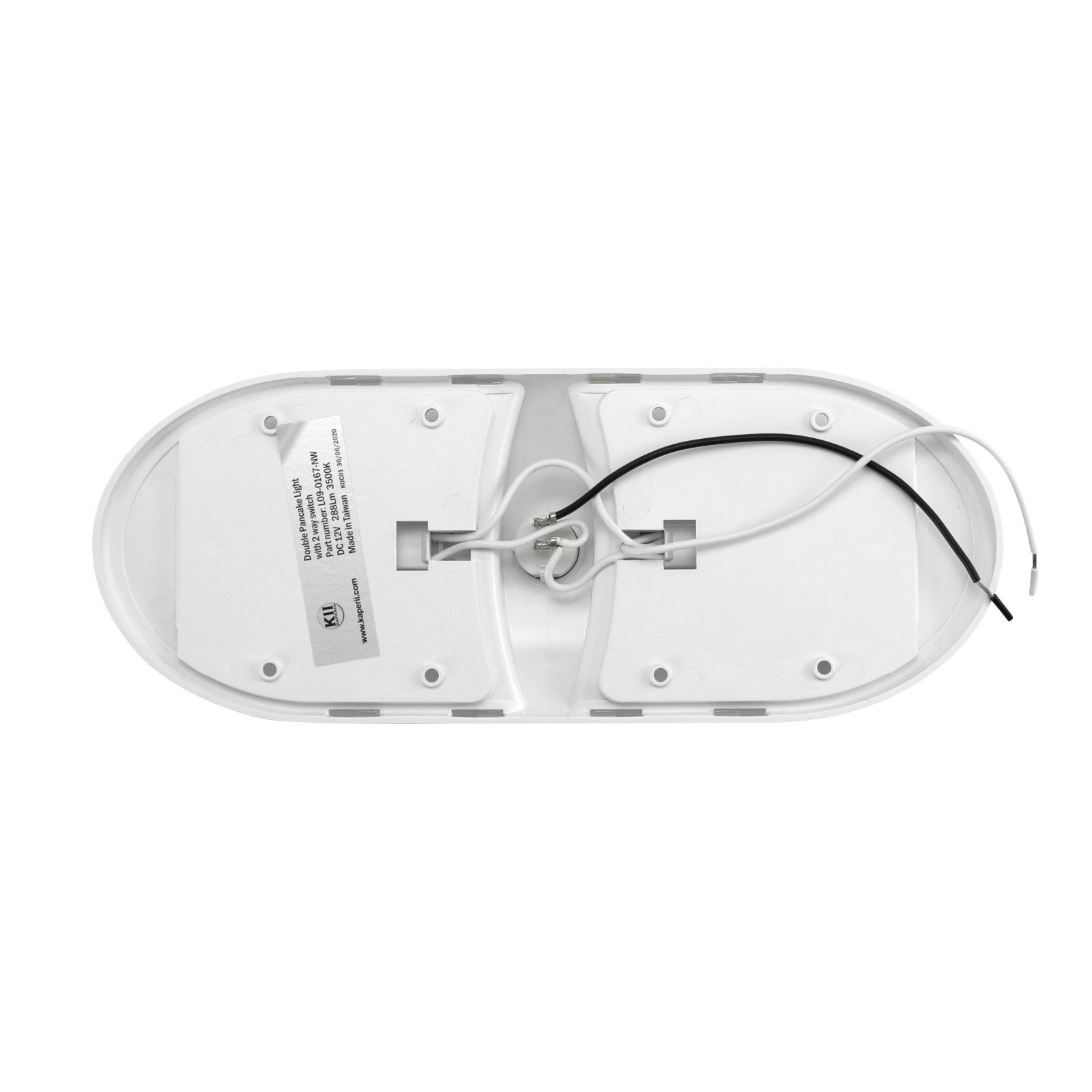NEW RV LED Double Dome Interior Ceiling Light Boat Camper Trailer