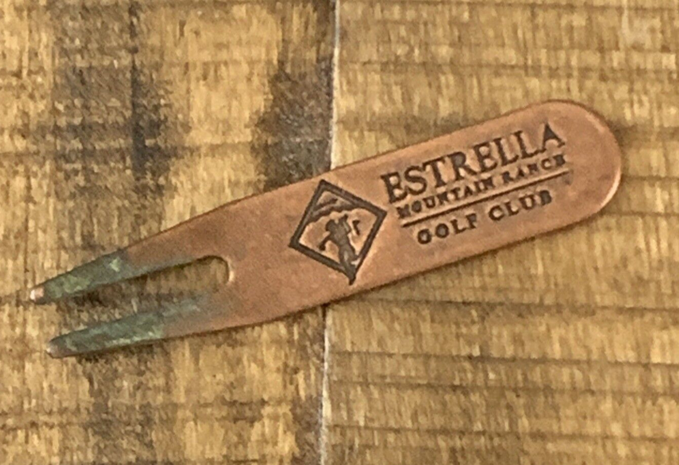Golf Divot Brass Puller Estrella Mountain Ranch Golf Club Vintage Collectible