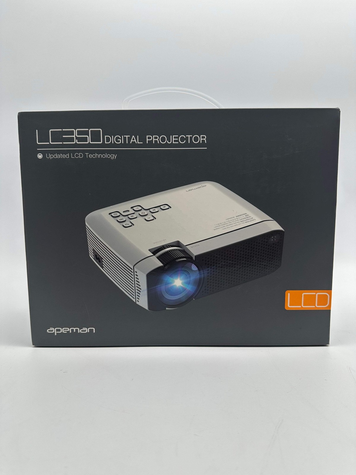Apeman LC350 Digital Projector White New Open Box