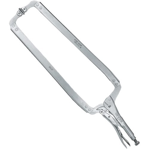 IRWIN VISE-GRIP 24" Locking C-Clamp with Swivel Pads (Model 24SP, 28)