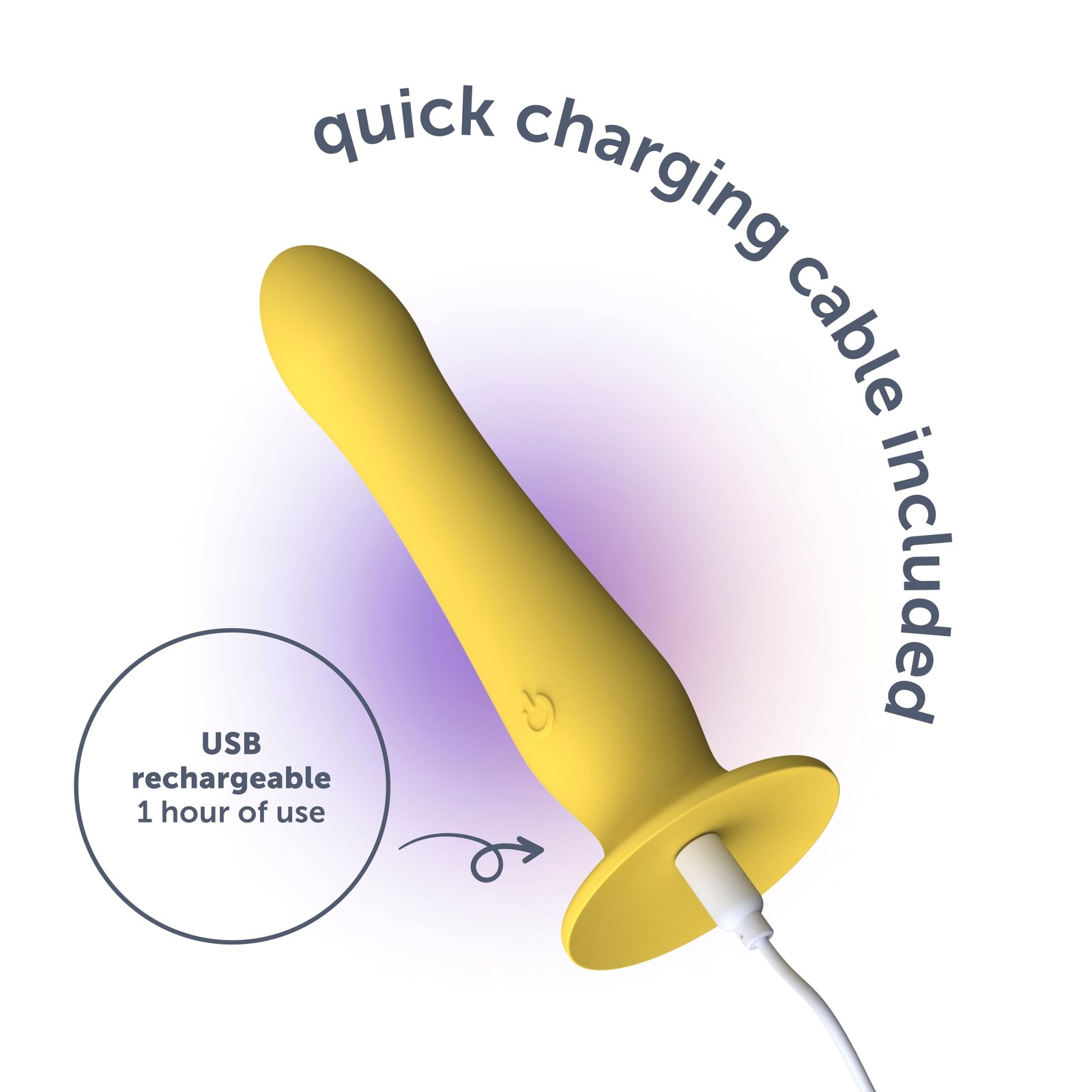 plusOne Realistic Dildo Vibrator with Suction Cup