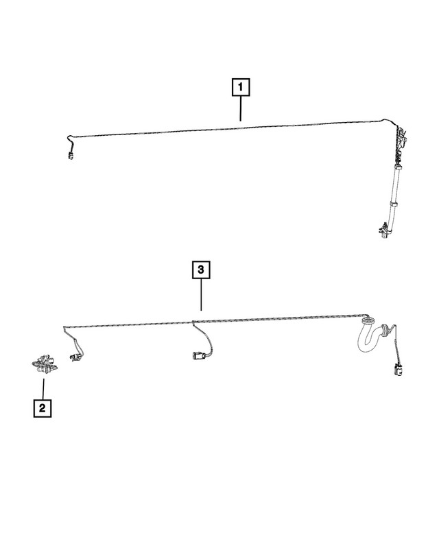 Genuine Mopar Cargo Lamp Wiring 68428852AA